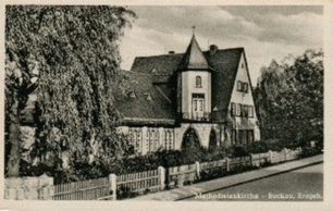 Feldstraße 2 Historische Aufnahme des Hauses Feldstraße 2 in Bockau